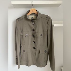 Burberry Military Style Jacket / US 6